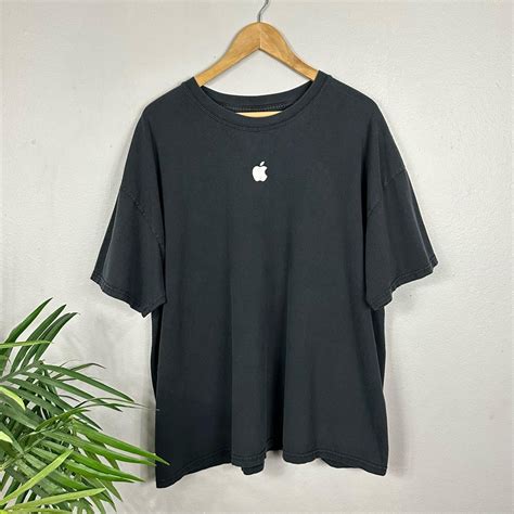 Vintage Apple Logo T-Shirt Size: XXL (fits like... - Depop