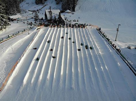 Oregon's Largest Snow Tubing Park, Mt. Hood Skibowl, Is High-Flying Fun