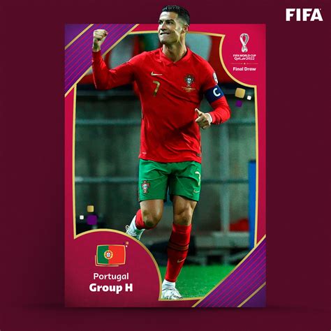 FIFA World Cup on Twitter: "🇵🇹 Portugal are drawn first in Group H ...