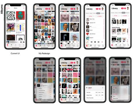 Apple Music - UI Redesign Concept on Behance