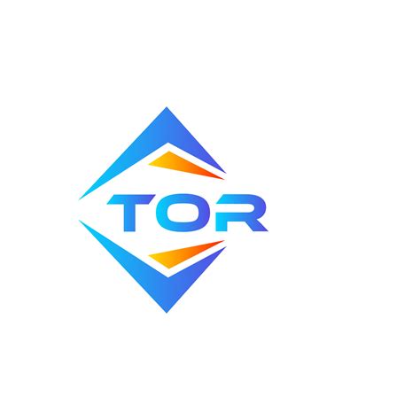 TOR abstract technology logo design on white background. TOR creative initials letter logo ...