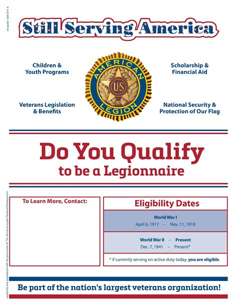 Membership Flyers - The American Legion, Department of Michigan