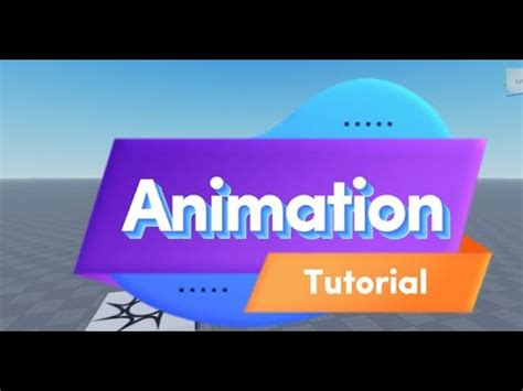 Animation in Roblox Studio erstellen I Roblox Studio Tutorial Part1 - YouTube