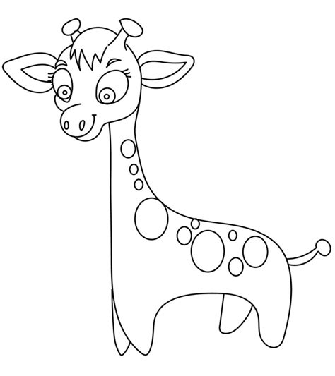 Giraffe Coloring Pages For Adults