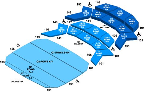 Bass Concert Hall Austin Seating Chart View | Bruin Blog