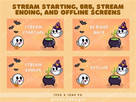 Halloween Overlay Twitch ANIMATED Halloween Twitch Overlay - Etsy