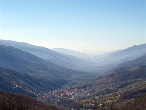 Jerte valley stock photo. Image of nature, avila, lanscape - 4258692