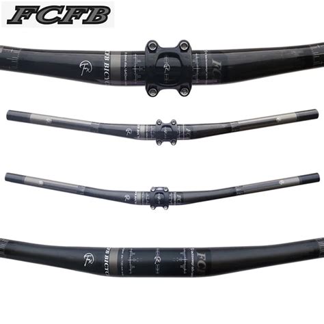 FCFB FW full carbon fiber mtb bicycle handlebar 31.8mm Mountain bike ...