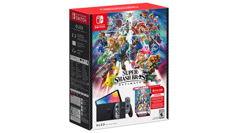 Nintendo Switch™ – OLED Model – Super Smash Bros.™ Ultimate Bundle ...