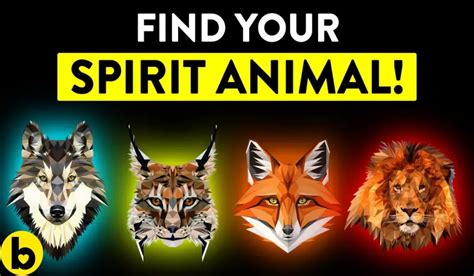 Find Your Spirit Animal With This Simple Test - Namastest