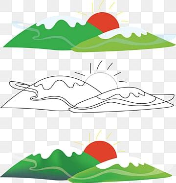 Mountains Hill Vector Design Images, Mountain Black Vector Hill Design, Mountain, Mountain ...