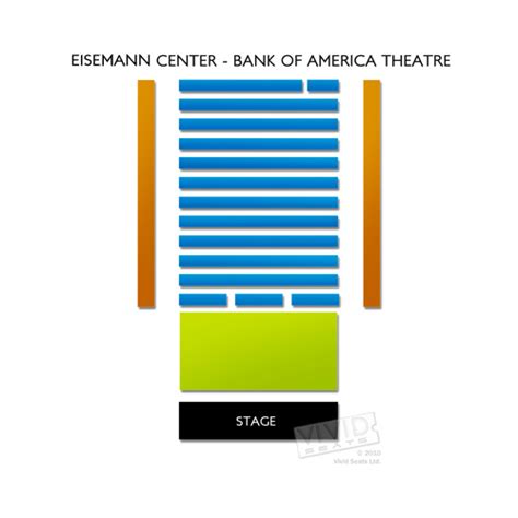 Eisemann Center Seating Chart