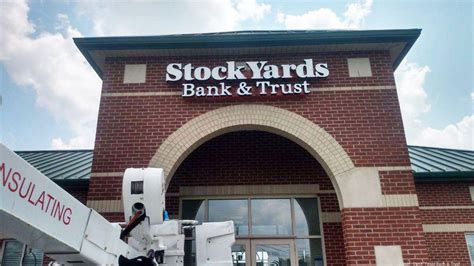 These bank branches take on the Stock Yards name after merger - Louisville Business First