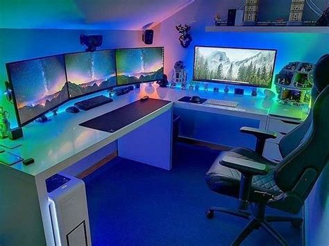 Awesome Game Room Decor Ideas | Video game rooms, Computer gaming room, Video game room design