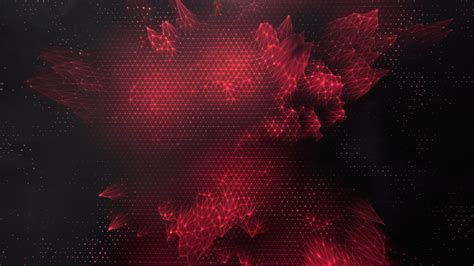 Low Poly Red Triangle Art Abstract Wallpaper,HD Abstract Wallpapers,4k ...