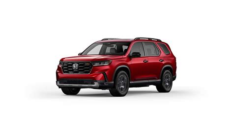 2023 Honda Pilot TrailSport Radiant Red Metallic II | AUTOBICS