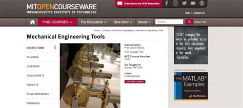 Best Online Mechanical Engineering Courses