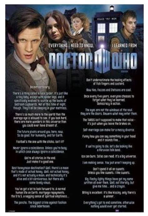 Buy Doctor Who - 11th Doctor Quotes Poster in Posters | Sanity