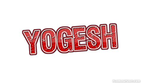 Yogesh Logo | Free Name Design Tool from Flaming Text