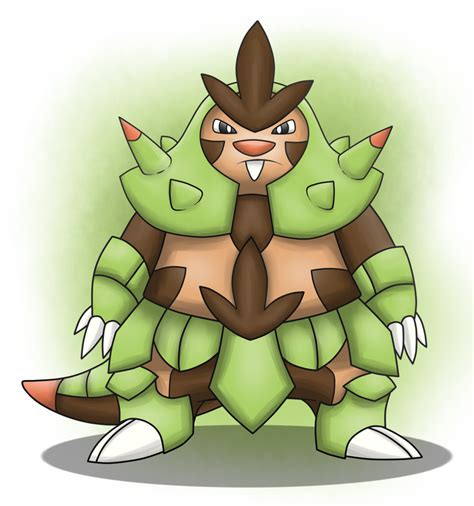 Chespin's Final Evolution V.2 by Wolframclaws on DeviantArt