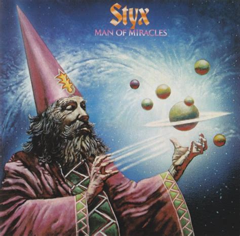 Blogonomicon: Comparison of Styx album covers - the Wooden Nickel era