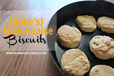 Duke's Mayonnaise Biscuits Recipe {Deals to Meals} - The Harris Teeter Deals