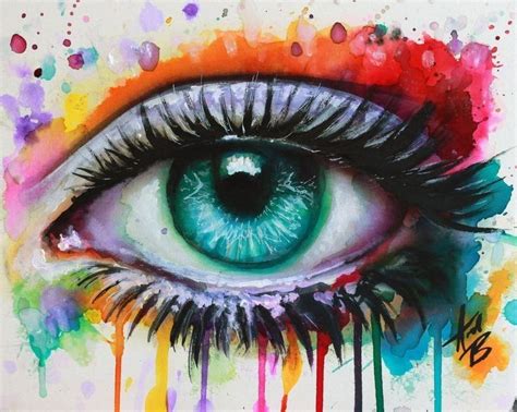 Pin de Herminia Teixeira en Facebook en 2020 | Ojos acuarela, Pintura de ojo, Dibujos de ojos