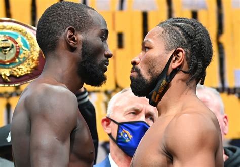 Photos: Terence Crawford, Shawn Porter - Tense Staredown at Weigh-In ...