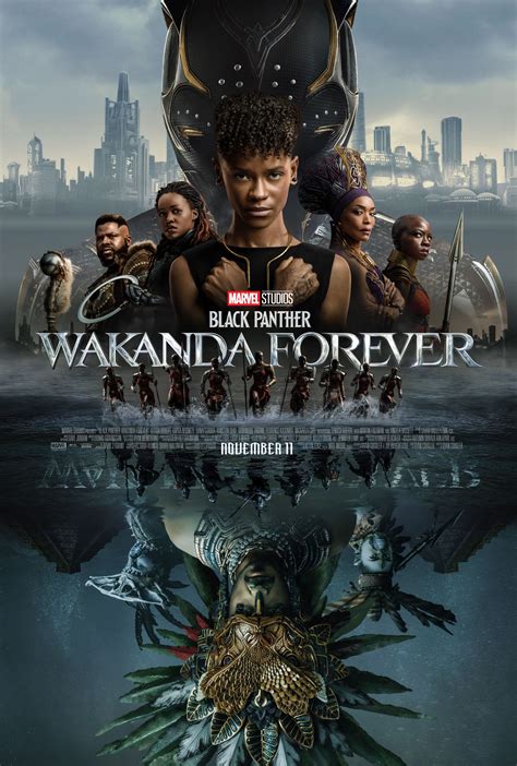 Black Panther: Wakanda Forever Poster Shows the Heroes Battle Ready