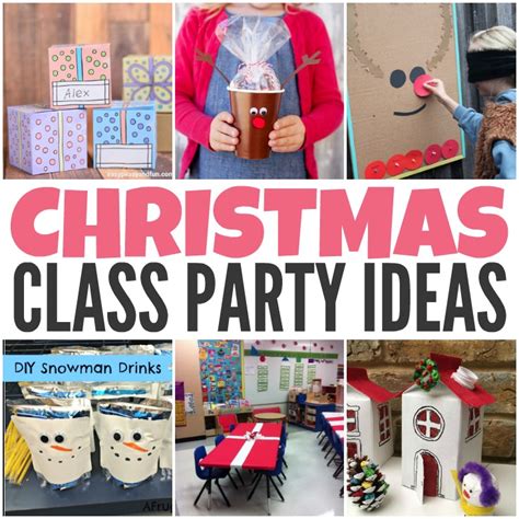 Christmas Class Party Ideas - Kreative in Life