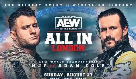 AEW ALL IN Results From Wembley Stadium In London, England (8/27/2023 ...