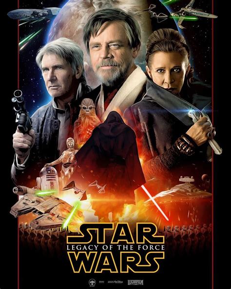 I like the Star Wars sequels as they are, but I just couldn't resist to make a poster for what I ...