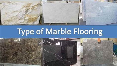 12 Types Of Marble Flooring For Your Home - Civiconcepts