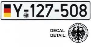 German license plate - LICENSEPLATES.TV