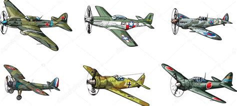 WW2 aircraft Stock Vector Image by ©Lukaves #39236001