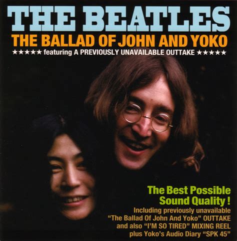 The Beatles - The Ballad Of John And Yoko (2012, CD) | Discogs