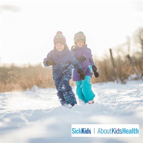 Winter Safety Tips from About Kids Health - Meant2Prevent