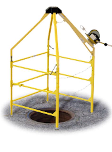 Fall protection: Lifeguard Manhole Safety System | Utility Products