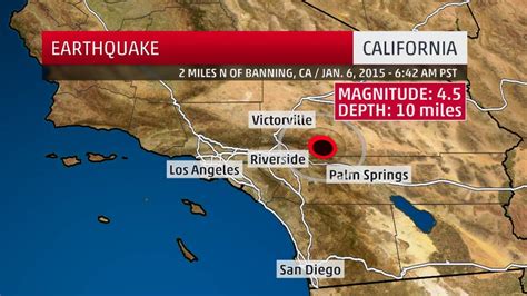 Trend News America: Earthquake Today Magnitude-5.2 In California