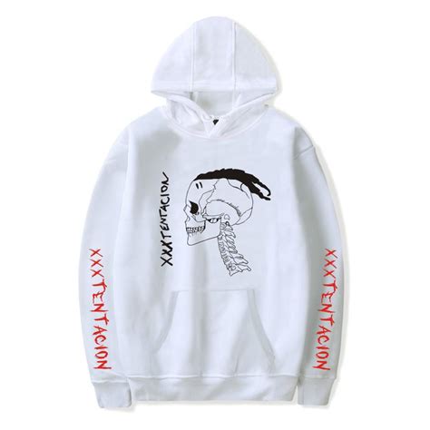 XXXTentacion Hoodies – Solid Color Popular Rapper XXXTentacion Icon ...