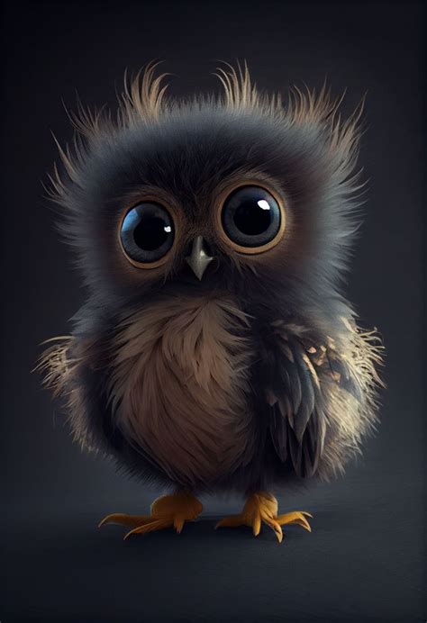 Cute Monsters Drawings, Cute Drawings, Cute Owl Drawing, Kitten Food ...