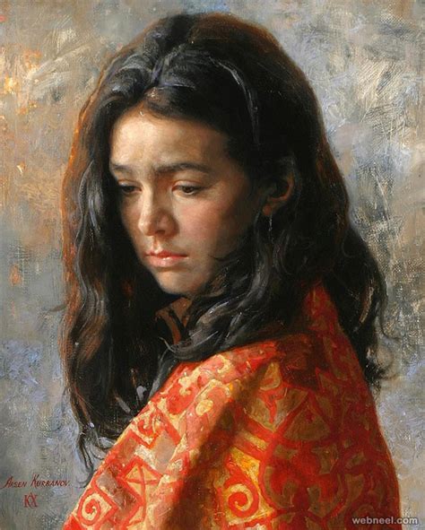 Portrait Painting By Arsen Kurbanov 3 - Preview