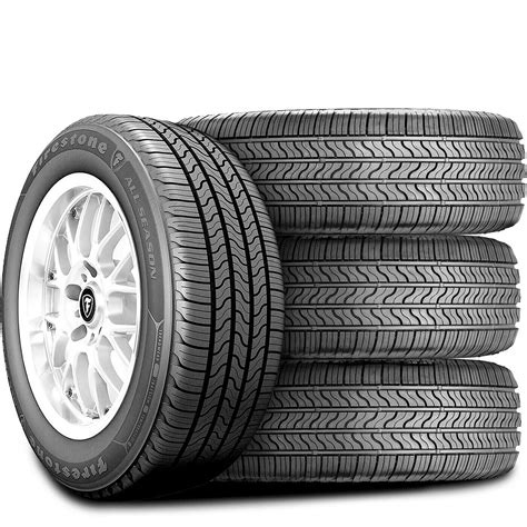 Set of 4 (FOUR) Firestone All Season 225/60R16 98T AS All Season A/S Tires - Walmart.com