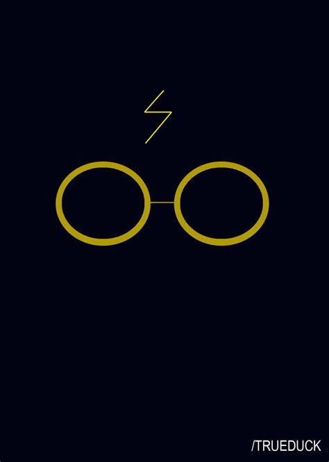 Harry Potter Poster Minimalist by trueduck on DeviantArt