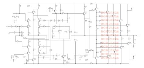 2800W High Power Amplifier Circuit [Updated!] - Electronic Circuit