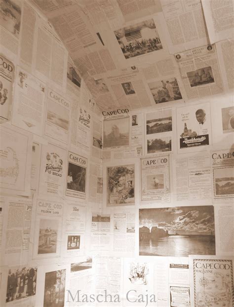 Incredible Newspaper Wallpaper Diy