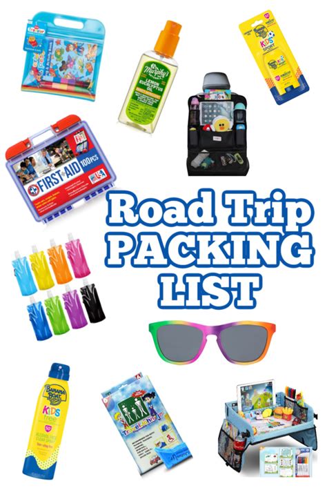 30 Family Road Trip Packing List: - Mom Junky