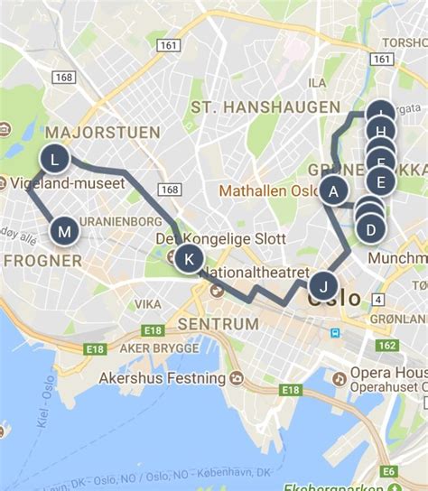 Oslo Hop On Hop Off | Bus Tour Route Map | Combo Deals 2020 - Tripindicator