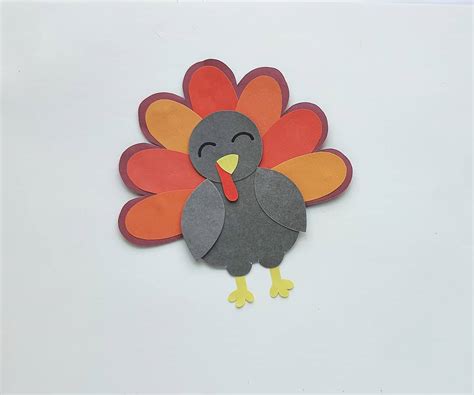 Paper Turkey Craft for Kids - Big Family Blessings