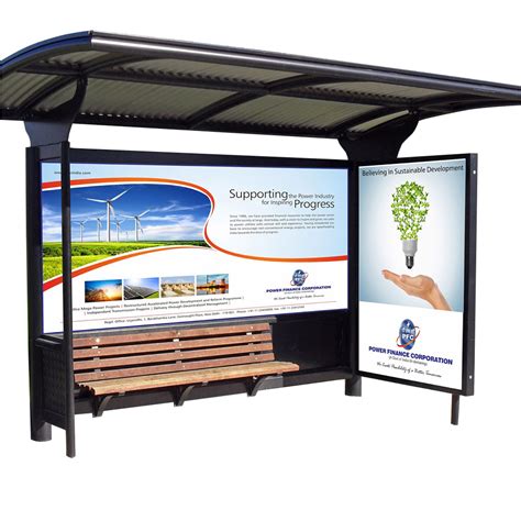 Galvanized Sheet Stainless Steel Modern Design Bus Stop Shelter - China Shelter and Bus Shelters